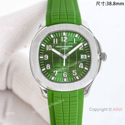 Swiss Patek Philippe Aquanaut GR Factory new 38.8mm Mint Green Dial Watch